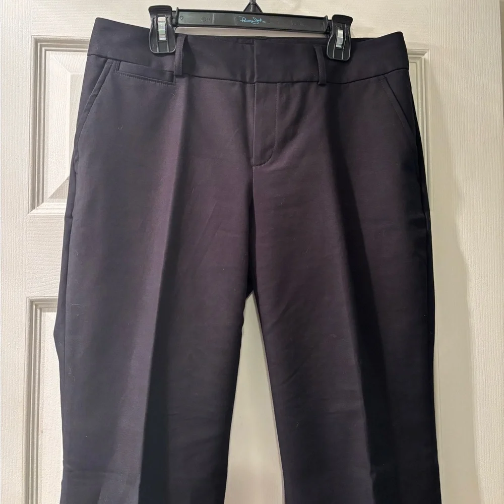 Black Cotton Banana Republic Pantsuit Suit with Blazer 2 - Picture 8 of 9